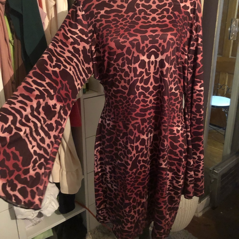 Shein animal print dress 3xl
